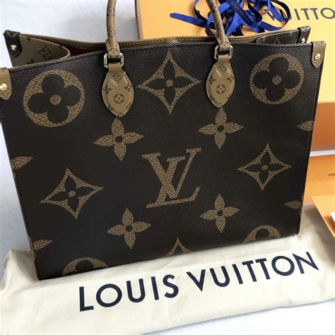 lv bag with big logo|Lv monogram logo.